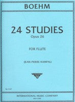 BOEHM 24 STUDIES FOR FLUTE OPUS 26 - 2167 - Poppa's Music 