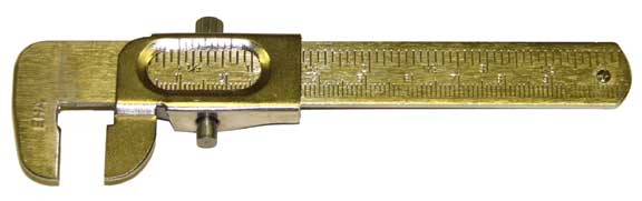 Pisoni Reed Calipers for Length of Oboe Reeds - PC-20 - Poppa's Music 