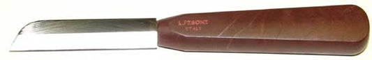 Pisoni Right Hand Beveled Knife with Plastic Handle - PK-12 - Poppa's Music 