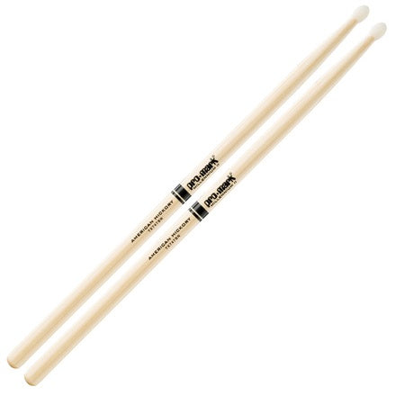 Pro-Mark - Hickory 747B Super Rock Nylon Tip Drumsticks - Poppa's Music 