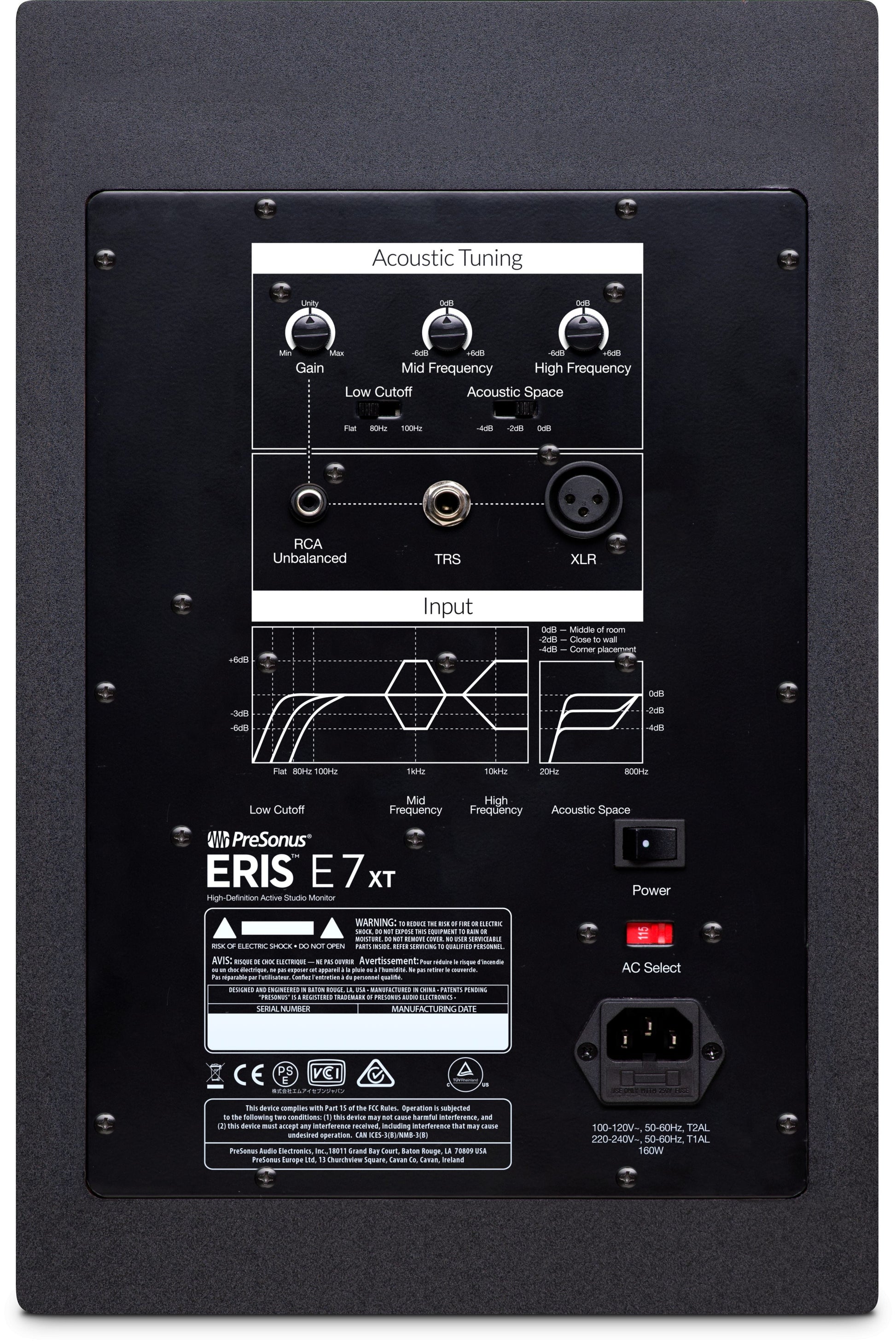 PreSonus Eris E7 XT 2-Way Active Studio Monitor - Poppa's Music 