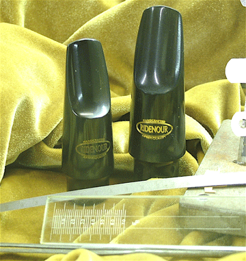 Ridenour Pro Hard Rubber Bari Sax Mouthpiece - T85 - Poppa's Music 