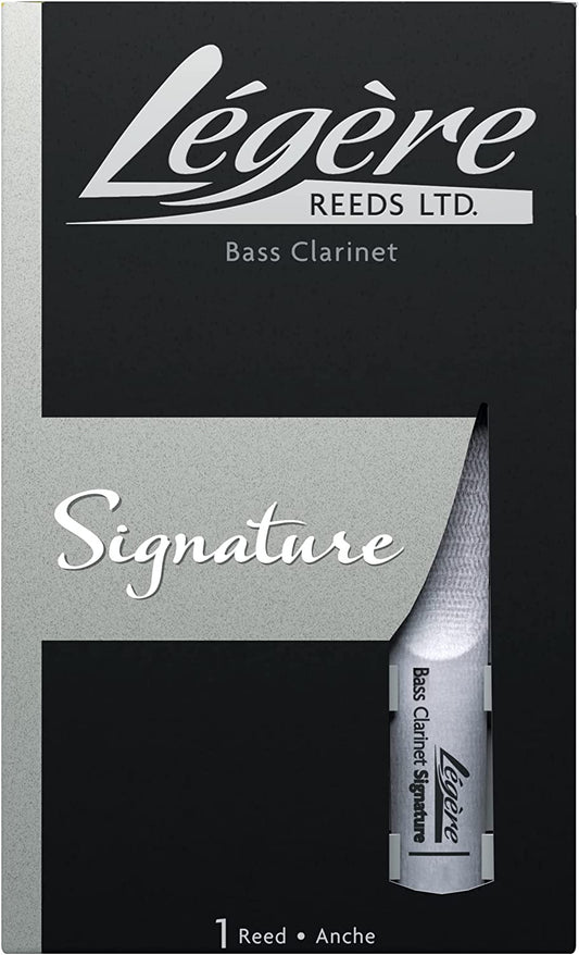Legere Bass Clarinet Signature Reeds - 1 Synthetic Reed - Poppa's Music 