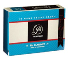 Gonzalez Bb Clarinet FOF Reeds - 10 Box - Poppa's Music 