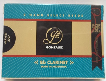 Gonzalez Bb Clarinet FOF - Duo Box - 2 Per Pack - Poppa's Music 