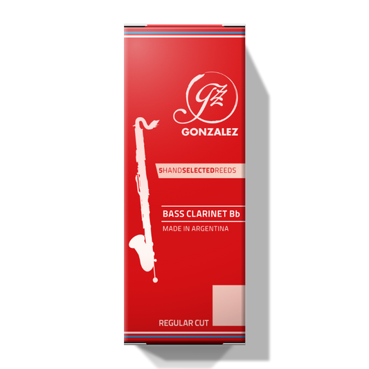 Gonzalez Regular Cut (RC) Baritone Sax Reeds - 5 Per Box - Poppa's Music 