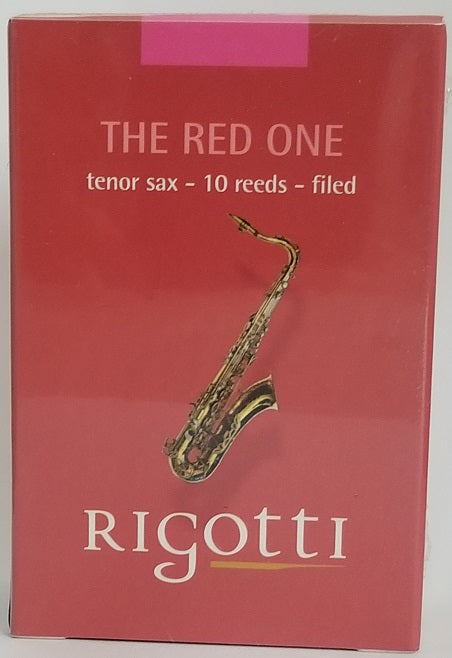 Rigotti Gold Tenor Saxophone Classic Cut Filed Reeds - 10 Per Box - Poppa's Music 