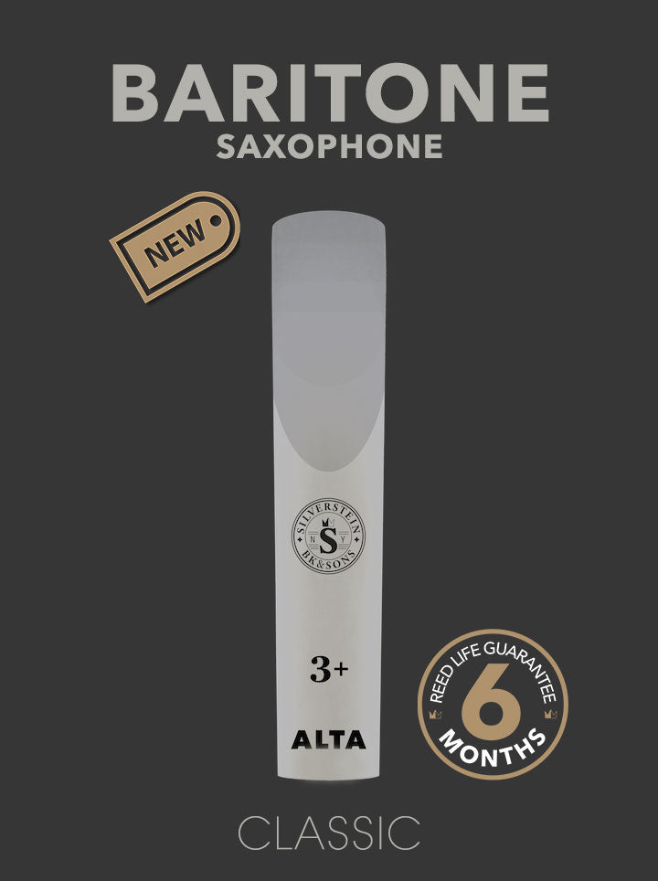 Silverstein ALTA Ambipoly Baritone Sax Classic Synthetic Reed - Premium  from Silverstein - Just $48! Shop now at Poppa's Music
