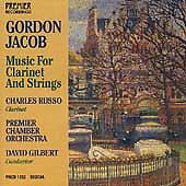 CD Jacob: Music for Clarinet and Strings - Poppa's Music 