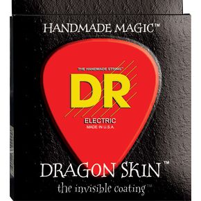 DR Electric Guitar Strings Dragon Skin 2-DSE-9 - Poppa's Music