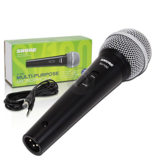 Shure SV100-W Multi Purpose Dynamic Microphone - Poppa's Music 