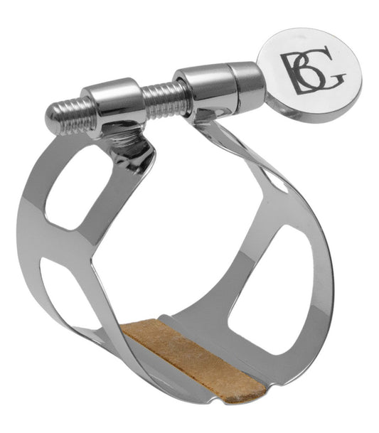 BG France Tradition Silver Eb Clarinet Ligature-L80-LIGATURE ONLY - Poppa's Music 