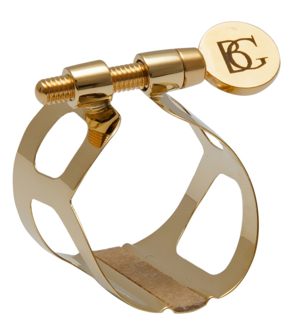 Bg France Tradition Gold Eb Clarinet Ligature - L81 - Premium Eb Clarinet Ligature from BG France - Just $105! Shop now at Poppa's Music