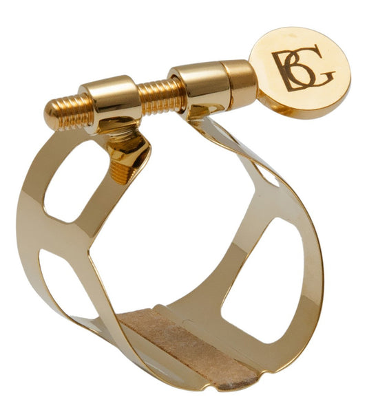 BG France Tradition Gold Bass Clarinet Ligature-L91-LIGATURE ONLY- - Poppa's Music 