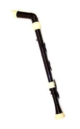 Tudor Bass Key of F W/ Bocal & Double Bell Keys Recorder - Poppa's Music 