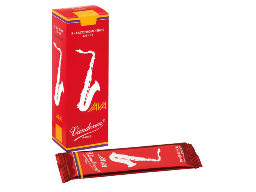Vandoren Tenor Sax Java Red Reeds - 5 Per Box - Poppa's Music 