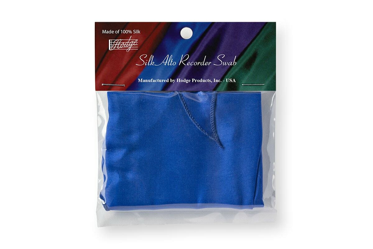 Hodge Alto Recorder Silk Swab - Poppa's Music 