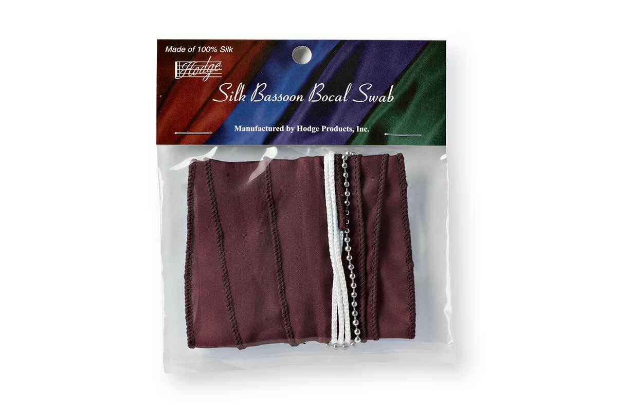 Hodge Bassoon Bocal Silk Swab - Poppa's Music 