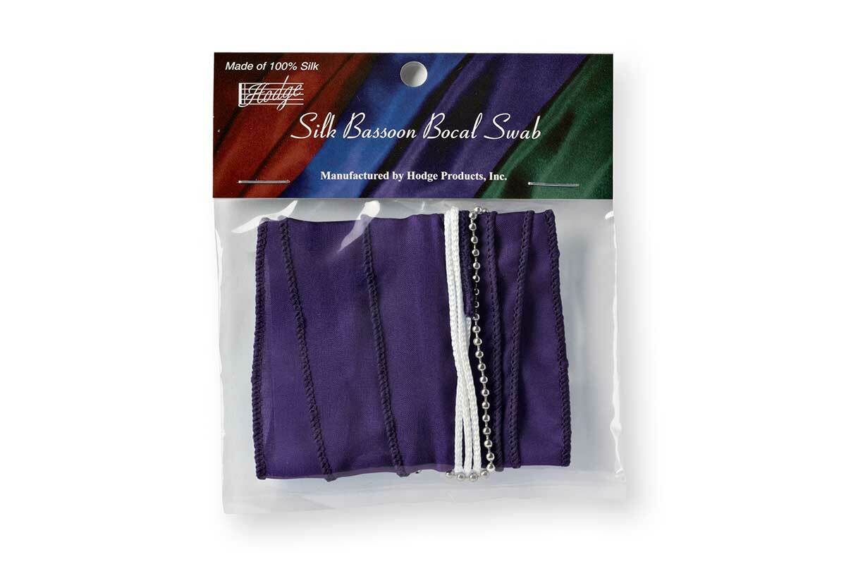 Hodge Bassoon Bocal Silk Swab - Poppa's Music 
