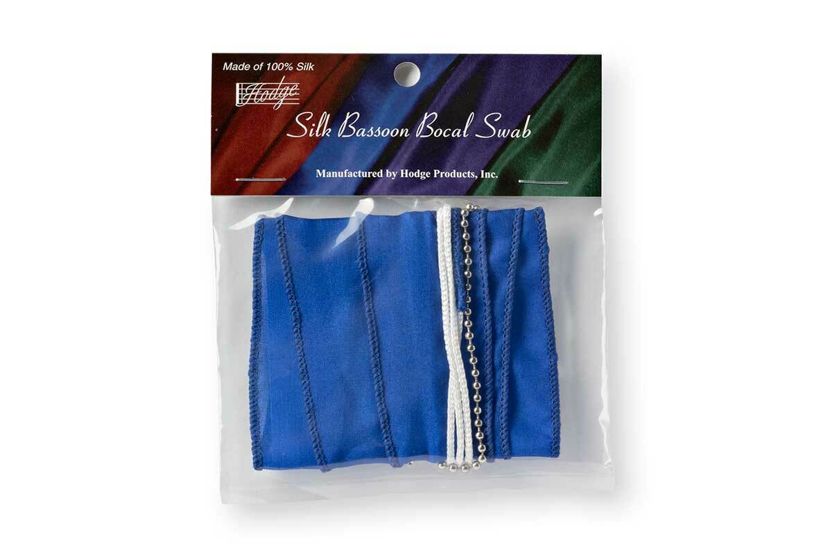 Hodge Bassoon Bocal Silk Swab - Poppa's Music 