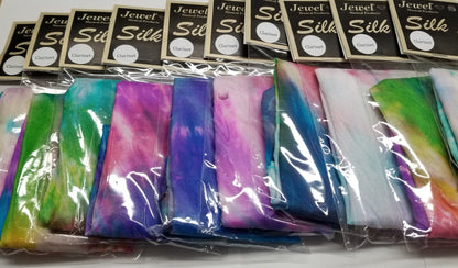 Jewel Silk Tie-Dye Bb & A Clarinet Swab - Poppa's Music 