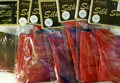 Jewel English Horn Silk Tie Dye Swab - Poppa's Music 