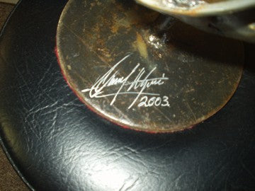 Handmade Metal Fabrication Saxophone - Poppa's Music 