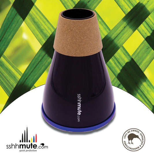 sshhmute for Alto / Tenor Horn Practice Mute - Poppa's Music 