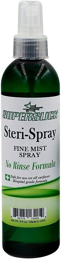 Superslick Steri-Spray Disinfectant - 8oz - Premium Sanitizer from Superslick - Just $6.95! Shop now at Poppa's Music