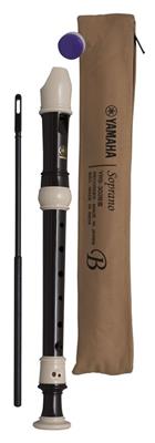 Yamaha 300 Series-Abs Resin Soprano Recorder Model YRS302B - Poppa's Music 