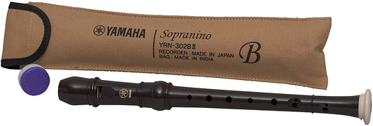 Yamaha 300 Series-Abs Resin Sopranino Recorder Model YRN302B - Poppa's Music 